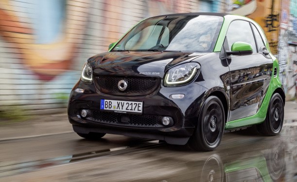 Smart fortwo electric drive vorne