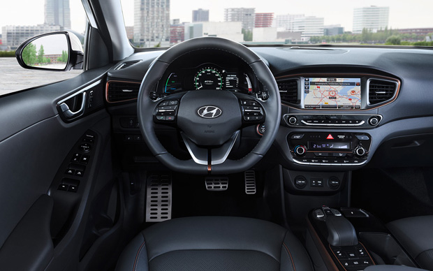 hyundai ioniq electric cockpit