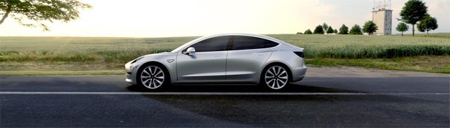 tesla model 3 armaturen-instrumente