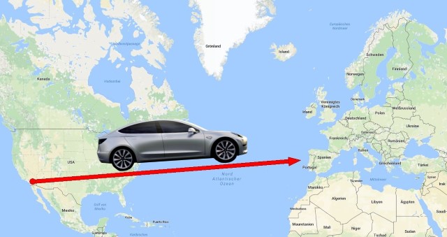 tesla model 3 auslieferung europa