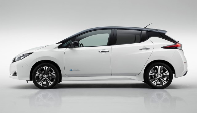 Nissan Leaf 2018 neu seitlich