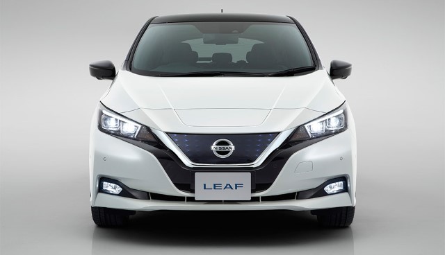 Nissan Leaf 2018 neu von vorne