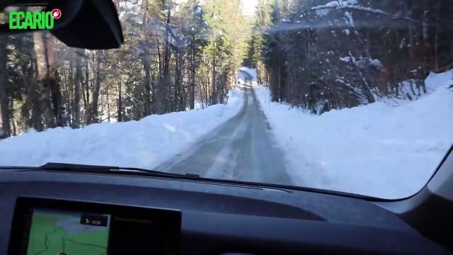 E-Autos im Winter BMW i3 Winter Wintertest Schneefahrbahn Schnee Fahrverhalten Elektroauto E-Auto Elektromobilität