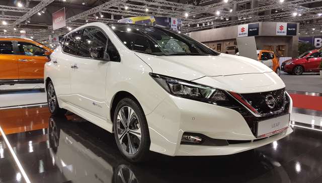 Vienna Autoshow 2018 Elektromobilität Elektroauto nissan leaf