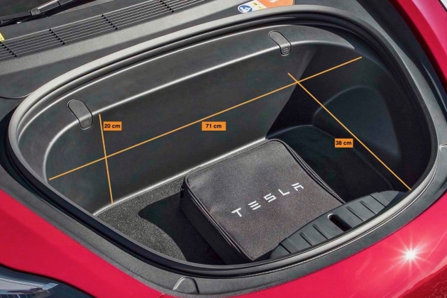 Kofferraum - Model 3 Zubehör für den Innenraum - Model 3 - Tesland